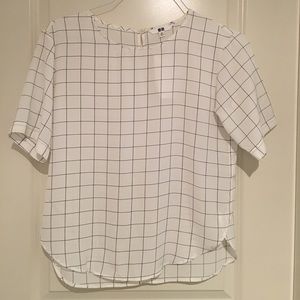 Uniqlo Soft Woven Short Sleeve T Blouse